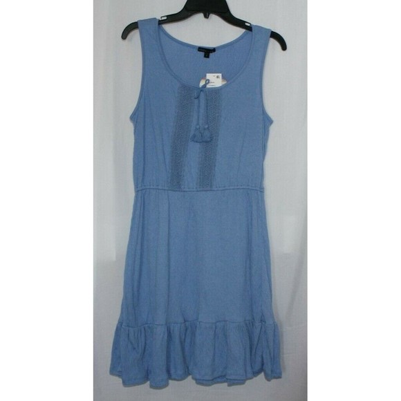 Bebop Women's Juniors Misses Casual Dress Size M Color Chambray Blue - Picture 1 of 2
